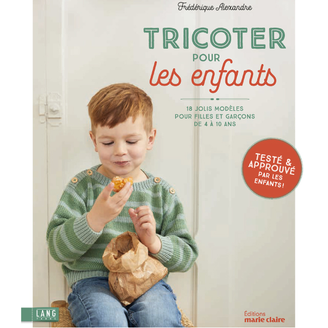 LANGYARNS Livres tricoter pour les enfants de Editions Marie Claire